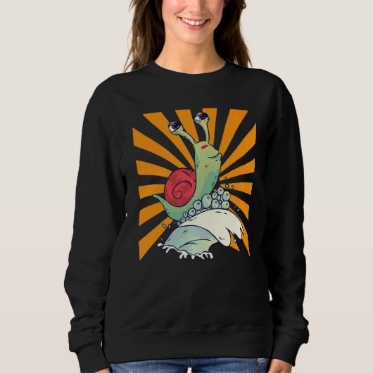 Sweatshirt Surf Snail Premium (Devant)