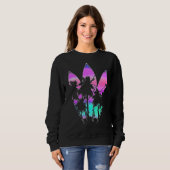 Sweatshirt Surfer Surfer Vaporwave Surfboarder Synthwave S (Devant entier)