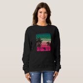 Sweatshirt Surfing North Shore Hawaii Hawaiian Island Cute Su (Devant entier)