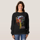 Sweatshirt Surrealistic Artwork Contemporary Art Graphic Crea (Devant entier)