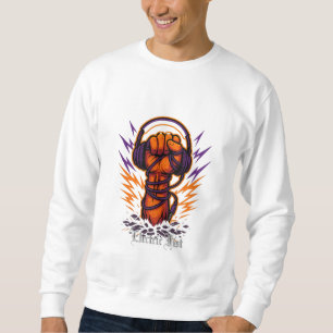 Sweatshirt Surtension sonore Vêtements de rue BLANCHE
