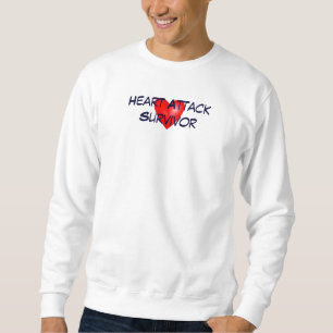 Sweatshirt Survivant de crise cardiaque