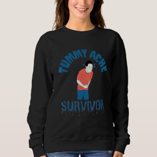 Sweatshirt Survivant des maux de ventre Maux de ventre IBS  H