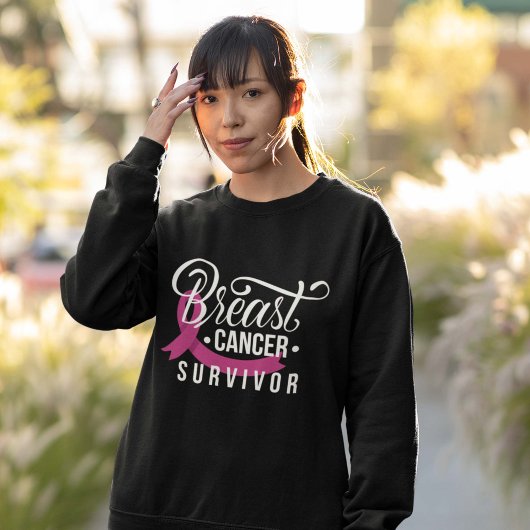 Sweatshirt Survivant du cancer du sein
