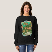 Sweatshirt Survive the Rain Flowers Plant Motivational Inspir (Devant entier)