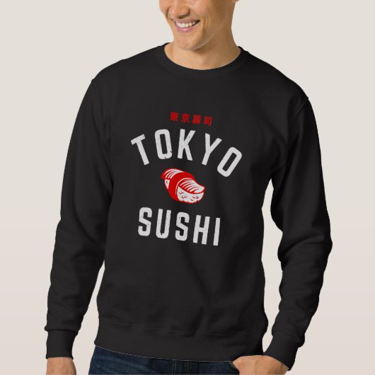 Sweatshirt Sushi de Tokyo (Devant)