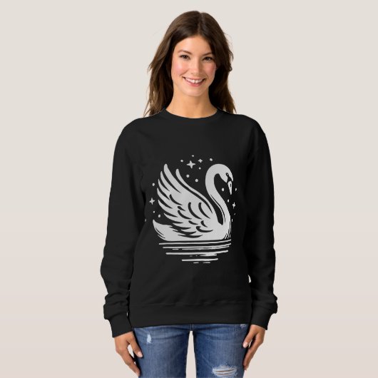 Sweatshirt Swan (Devant entier)