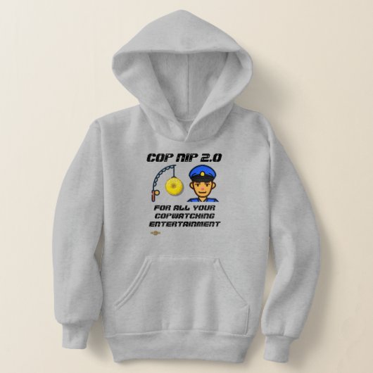 sweatshirt sweat - shirt à capuche "COP NIP 2.0" (Poser)