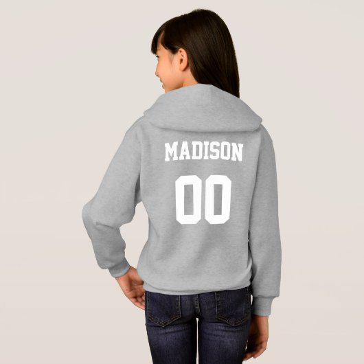 Sweatshirt Sweat - shirt à capuche de balle de foo (Dos entier)