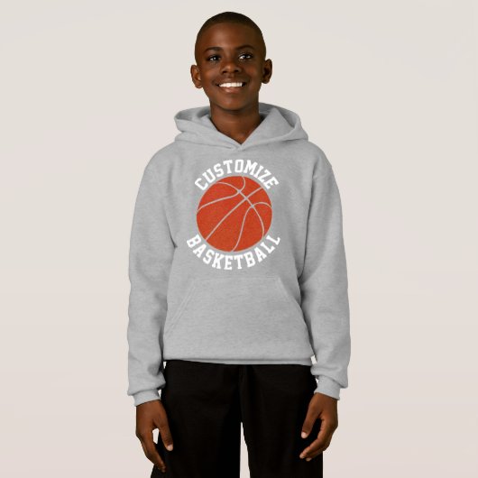 Sweatshirt Sweat - shirt à capuche de basket-ball  (Devant entier)