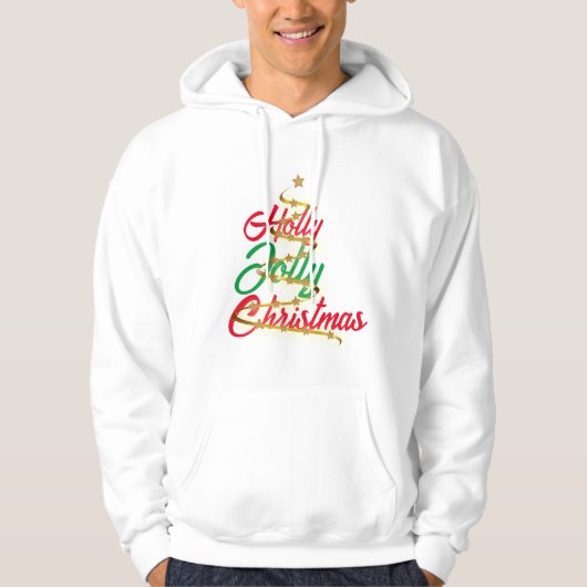 Sweatshirt Sweat - shirt à capuche Holly Jolly Chr (Devant)