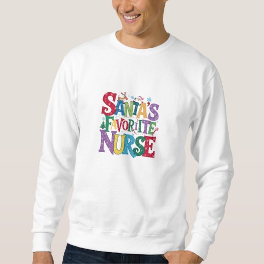 Sweatshirt, Sweat - shirt à capuche - Infirmière - (Devant)