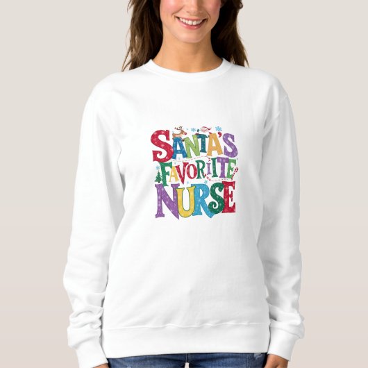 Sweatshirt, Sweat - shirt à capuche - Infirmière - (Devant)