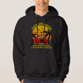 sweatshirt sweat - shirt à capuche "VANLIFE..." (Devant)