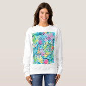 Sweatshirt Sweat-shirt à graphique stylé (Devant entier)