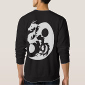 Sweatshirt Sweat-shirt Association espagnole je boxe chinois (Dos)