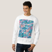 Sweatshirt Sweat-shirt au graphique élégant (Devant entier)