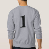 Sweatshirt Sweat-shirt Barbosa Basque (Dos)