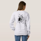 Sweatshirt Sweat-shirt basique femme limite de saison Aypo 25 (Dos entier)