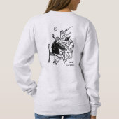 Sweatshirt Sweat-shirt basique femme limite de saison Aypo 25 (Dos)