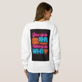 Sweatshirt Sweat-shirt basique pour femmes (Dos entier)