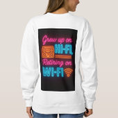 Sweatshirt Sweat-shirt basique pour femmes (Dos)