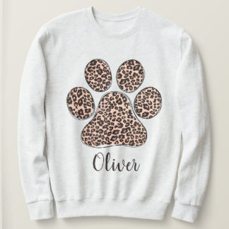 Sweatshirt Sweat-shirt blanc personnalisé avec empreinte de p
