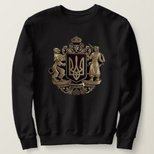 Sweatshirt Sweat-shirt Blason de l'Ukraine