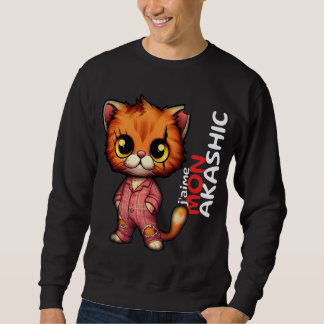Sweatshirt Sweat-Shirt Chat | J'aime Mon Akashic