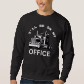 Sweatshirt Sweat-Shirt Dans Mon Bureau (Devant)