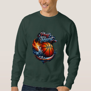 Sweatshirt Sweat-shirt de basketball pour hommes Play With He