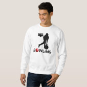 Sweatshirt Sweat-shirt de bowling pour femme (Devant entier)