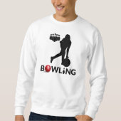 Sweatshirt Sweat-shirt de bowling pour femme (Devant)
