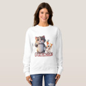 Sweatshirt Sweat-shirt de l'amitié (Devant entier)