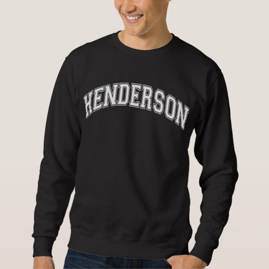 Sweatshirt Sweat-shirt de style universitaire HENDERSON Améri (Devant)