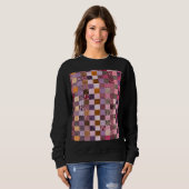 Sweatshirt Sweat-shirt esthétique patchwork (Devant entier)