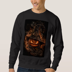 Sweatshirt Sweat-shirt fantaisie de citrouille d'Halloween go