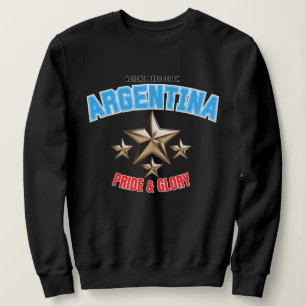 Sweatshirt Sweat-shirt femme Fierté nationale argentine
