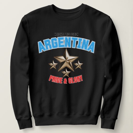 Sweatshirt Sweat-shirt femme Fierté nationale argentine (Design devant)