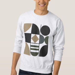 Sweatshirt Sweat-shirt homme à formes assorties