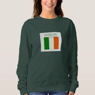 Sweatshirt Sweat-shirt irlandais Shamrock de Dublin