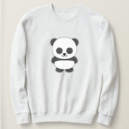 Sweatshirt Sweat-shirt panda design (Design devant)