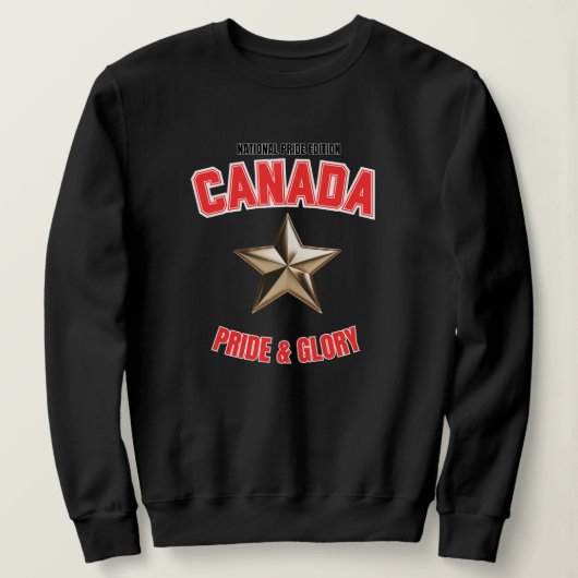 Sweatshirt Sweat-shirt pour femmes Édition Fierté nationale C (Design devant)