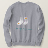 Sweatshirt Sweat-shirt pour les jours cocooning (Design dos)