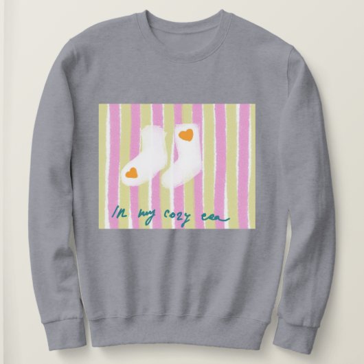 Sweatshirt Sweat-shirt pour les jours cocooning (Design devant)