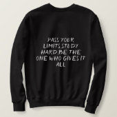 Sweatshirt sweat-shirt,voiture (Design dos)