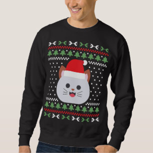 Sweatshirt Sweater de Cat Ugly Christmas