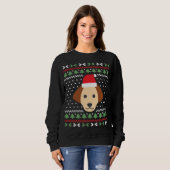 Sweatshirt Sweater de Dog Ugly Christmas (Devant entier)