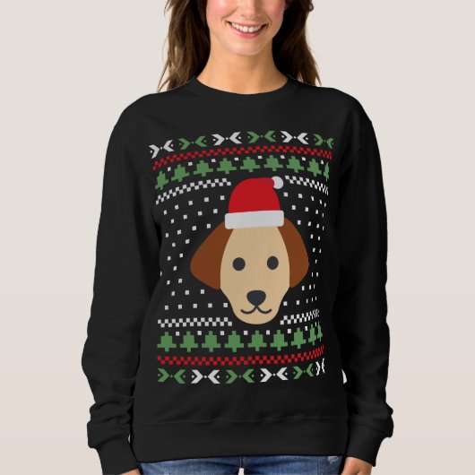 Sweatshirt Sweater de Dog Ugly Christmas (Devant)