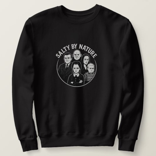 Sweatshirt Sweater "Saison Éffrayante" (Edition Addams) (Design devant)